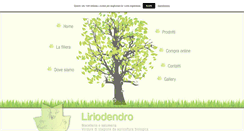 Desktop Screenshot of liriodendro.it